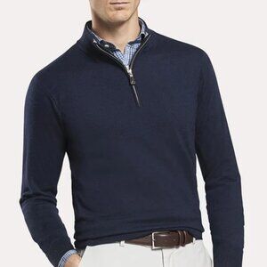 NEW with TAGS Christian Lacroix 2-Ply Cashmere 1/4 Zip Pullover Sweater (size S)